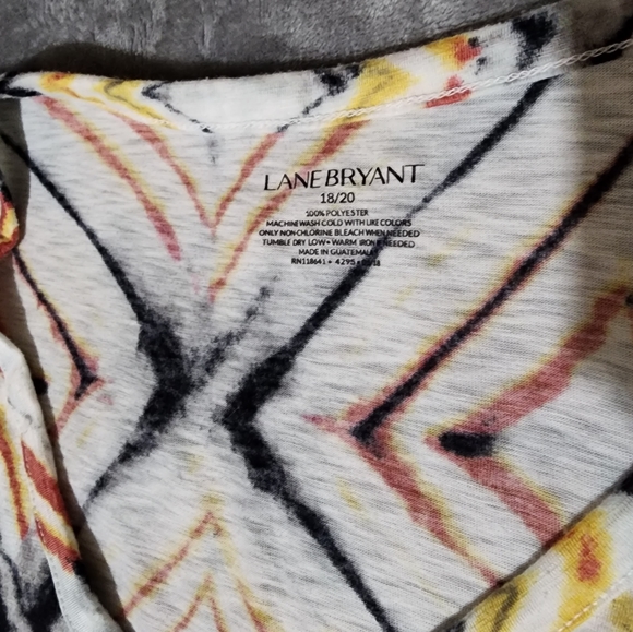 Lane Bryant Asymmetrical Tank Top - Picture 3 of 3